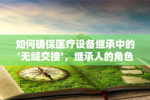 如何确保医疗设备继承中的‘无缝交接’，继承人的角色与责任