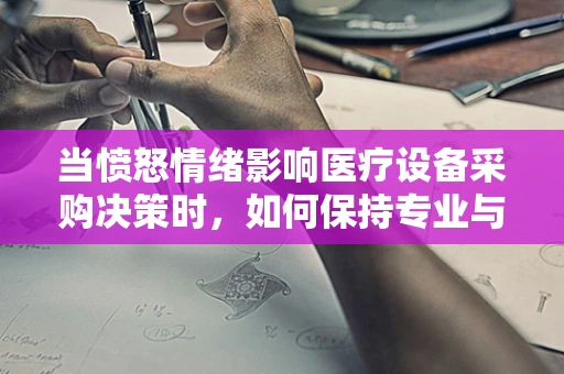 当愤怒情绪影响医疗设备采购决策时，如何保持专业与冷静？