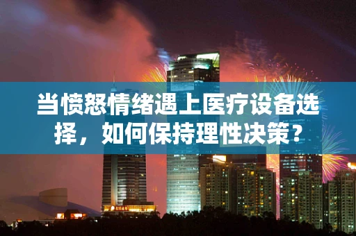 当愤怒情绪遇上医疗设备选择，如何保持理性决策？