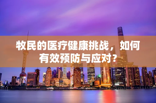 牧民的医疗健康挑战，如何有效预防与应对？