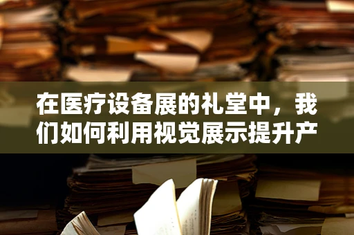 在医疗设备展的礼堂中，我们如何利用视觉展示提升产品吸引力？