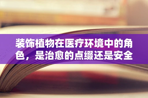 装饰植物在医疗环境中的角色，是治愈的点缀还是安全的隐患？