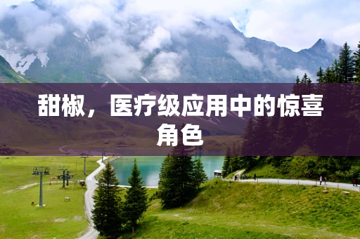 甜椒，医疗级应用中的惊喜角色