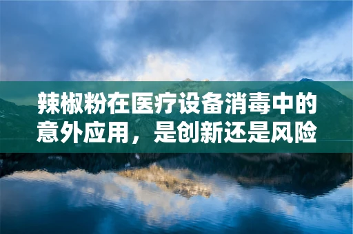 辣椒粉在医疗设备消毒中的意外应用，是创新还是风险？