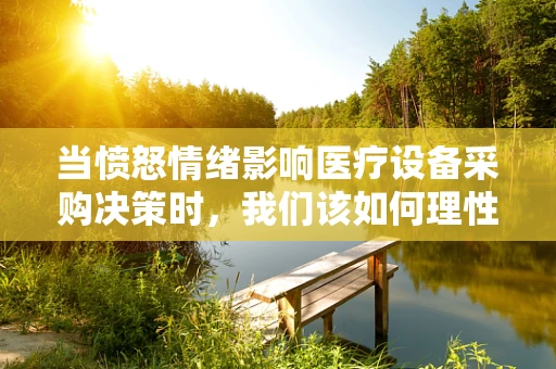 当愤怒情绪影响医疗设备采购决策时，我们该如何理性引导？