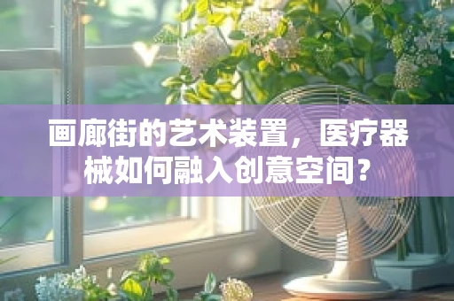 画廊街的艺术装置，医疗器械如何融入创意空间？