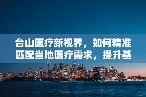 台山医疗新视界，如何精准匹配当地医疗需求，提升基层诊疗效率？