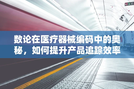 数论在医疗器械编码中的奥秘，如何提升产品追踪效率？