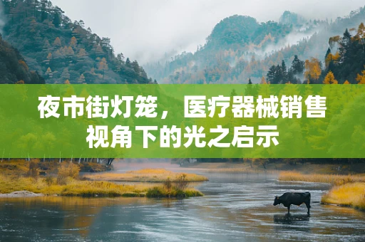 夜市街灯笼，医疗器械销售视角下的光之启示