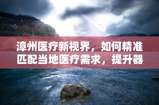漳州医疗新视界，如何精准匹配当地医疗需求，提升器械应用效率？