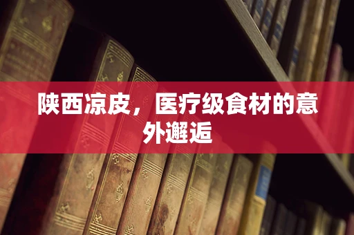 陕西凉皮，医疗级食材的意外邂逅