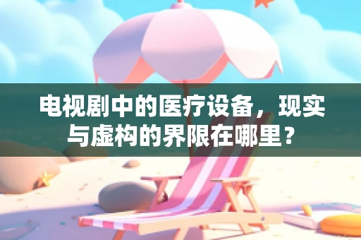 电视剧中的医疗设备，现实与虚构的界限在哪里？