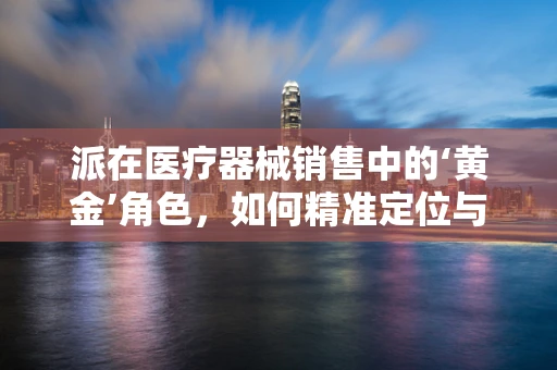 派在医疗器械销售中的‘黄金’角色，如何精准定位与高效配送？