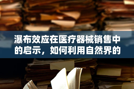 瀑布效应在医疗器械销售中的启示，如何利用自然界的启示提升销售策略？