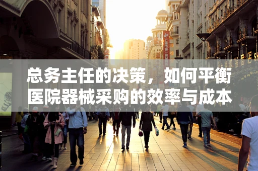 总务主任的决策，如何平衡医院器械采购的效率与成本控制？