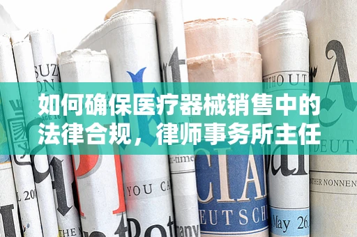 如何确保医疗器械销售中的法律合规，律师事务所主任的视角