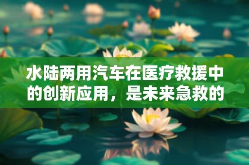 水陆两用汽车在医疗救援中的创新应用，是未来急救的水上飞骑吗？