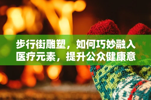 步行街雕塑，如何巧妙融入医疗元素，提升公众健康意识？