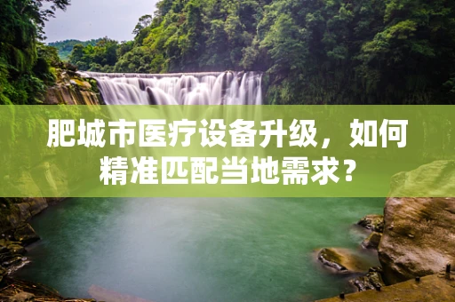 肥城市医疗设备升级，如何精准匹配当地需求？