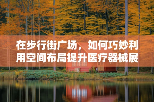 在步行街广场，如何巧妙利用空间布局提升医疗器械展示效果？