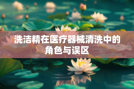 洗洁精在医疗器械清洗中的角色与误区