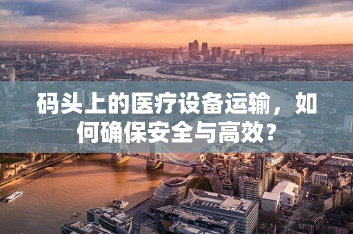 码头上的医疗设备运输，如何确保安全与高效？