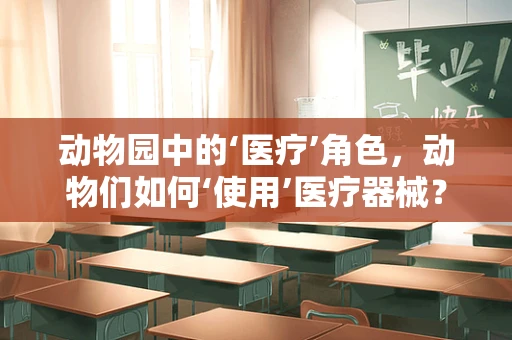 动物园中的‘医疗’角色，动物们如何‘使用’医疗器械？