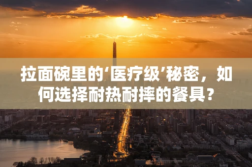 拉面碗里的‘医疗级’秘密，如何选择耐热耐摔的餐具？