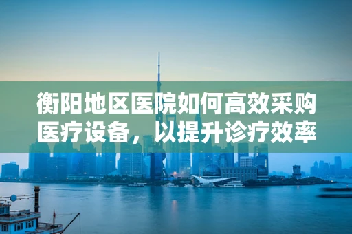 衡阳地区医院如何高效采购医疗设备，以提升诊疗效率？