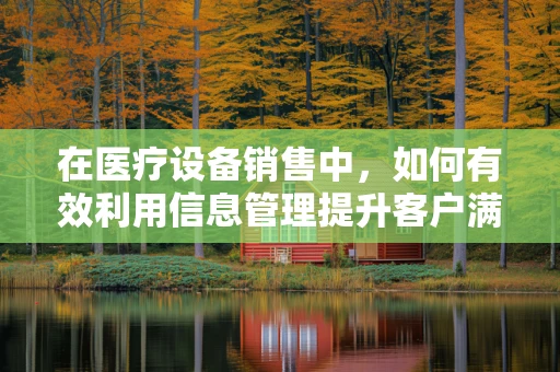 在医疗设备销售中，如何有效利用信息管理提升客户满意度？
