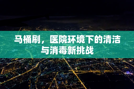 马桶刷，医院环境下的清洁与消毒新挑战