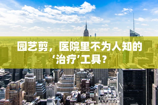 园艺剪，医院里不为人知的‘治疗’工具？