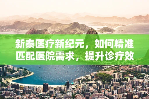 新泰医疗新纪元，如何精准匹配医院需求，提升诊疗效率？