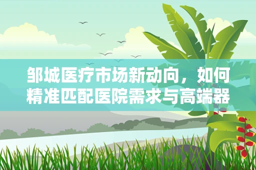 邹城医疗市场新动向，如何精准匹配医院需求与高端器械？