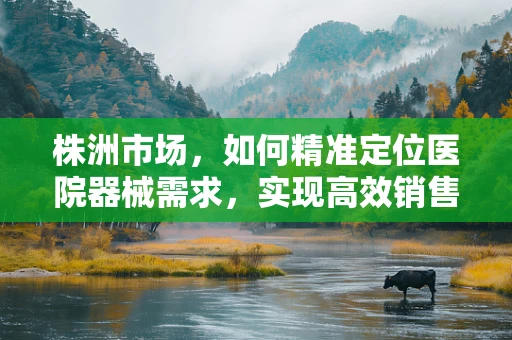 株洲市场，如何精准定位医院器械需求，实现高效销售？
