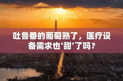 吐鲁番的葡萄熟了，医疗设备需求也‘甜’了吗？