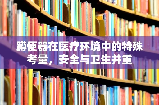 蹲便器在医疗环境中的特殊考量，安全与卫生并重
