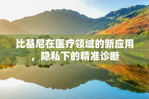 比基尼在医疗领域的新应用，隐私下的精准诊断