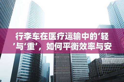 行李车在医疗运输中的‘轻’与‘重’，如何平衡效率与安全？