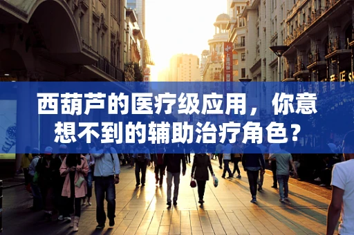西葫芦的医疗级应用，你意想不到的辅助治疗角色？
