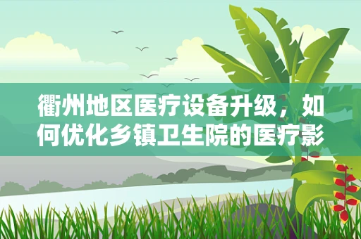 衢州地区医疗设备升级，如何优化乡镇卫生院的医疗影像设备配置？
