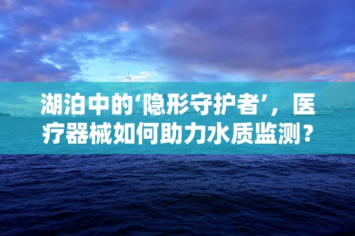 湖泊中的‘隐形守护者’，医疗器械如何助力水质监测？