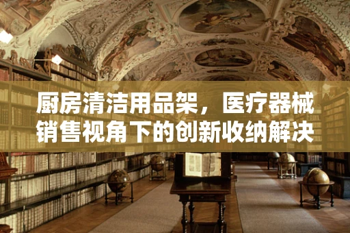 厨房清洁用品架，医疗器械销售视角下的创新收纳解决方案？