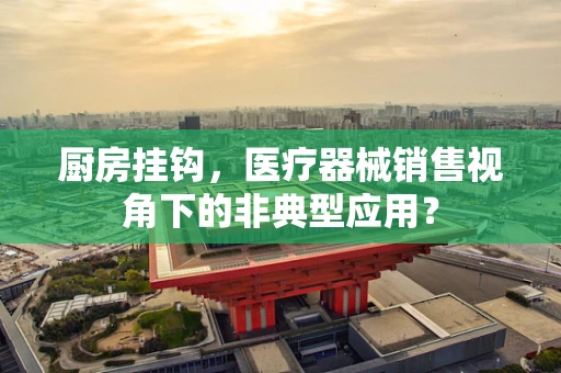 厨房挂钩，医疗器械销售视角下的非典型应用？