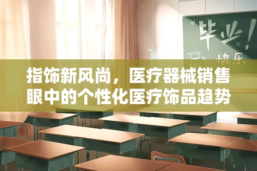 指饰新风尚，医疗器械销售眼中的个性化医疗饰品趋势？