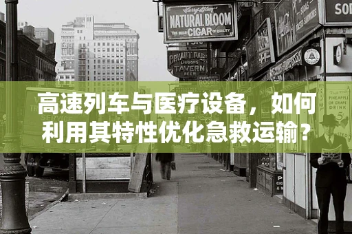 高速列车与医疗设备，如何利用其特性优化急救运输？