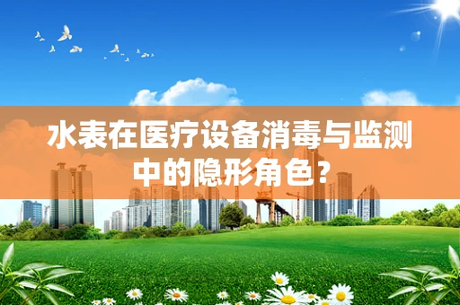 水表在医疗设备消毒与监测中的隐形角色？