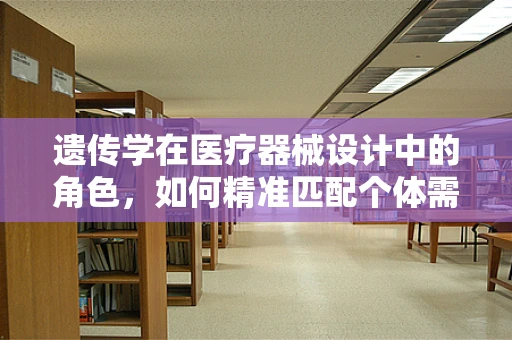 遗传学在医疗器械设计中的角色，如何精准匹配个体需求？