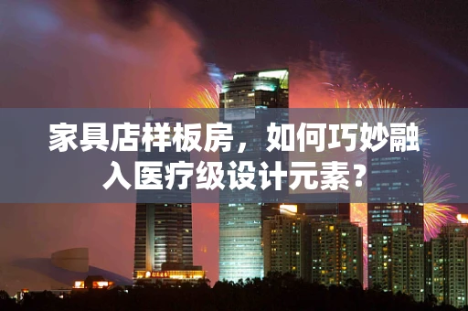 家具店样板房，如何巧妙融入医疗级设计元素？