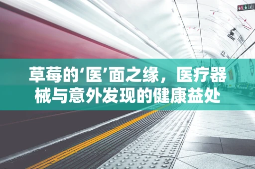 草莓的‘医’面之缘，医疗器械与意外发现的健康益处